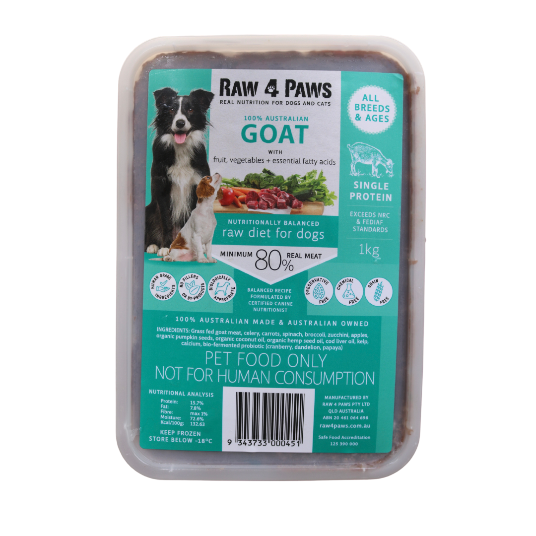 Raw 4 Paws Single Protein Goat Protein Tubs & Boxes