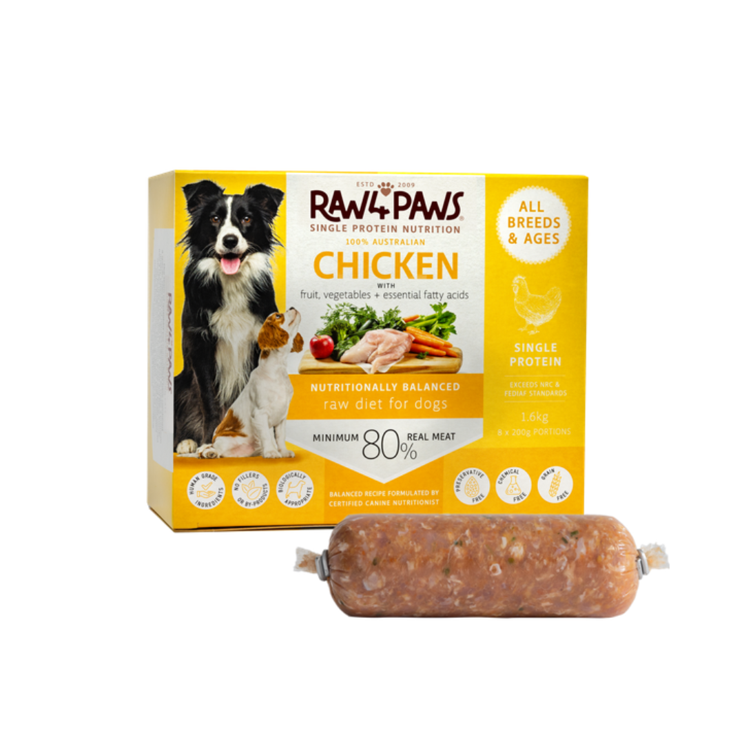 Raw 4 Paws Single Protein Chicken Protein Tubs & Boxes