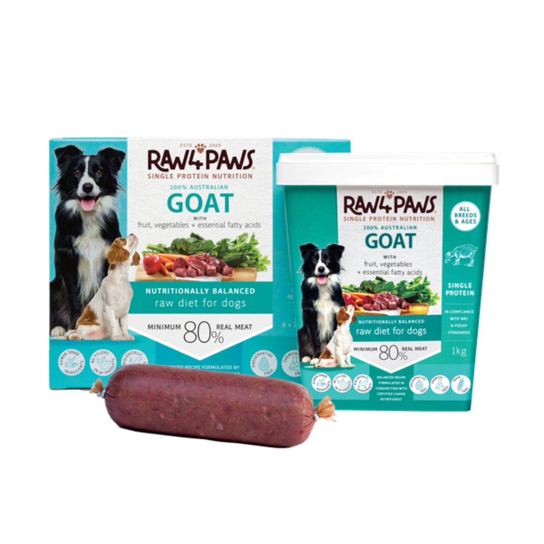 Raw 4 Paws Single Protein Goat Protein Tubs & Boxes