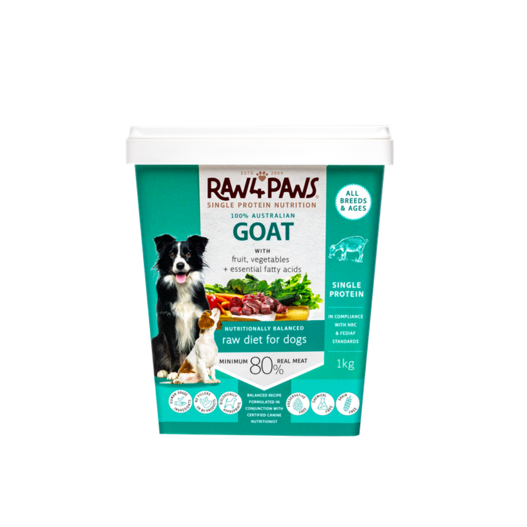 Raw 4 Paws Single Protein Goat Protein Tubs & Boxes