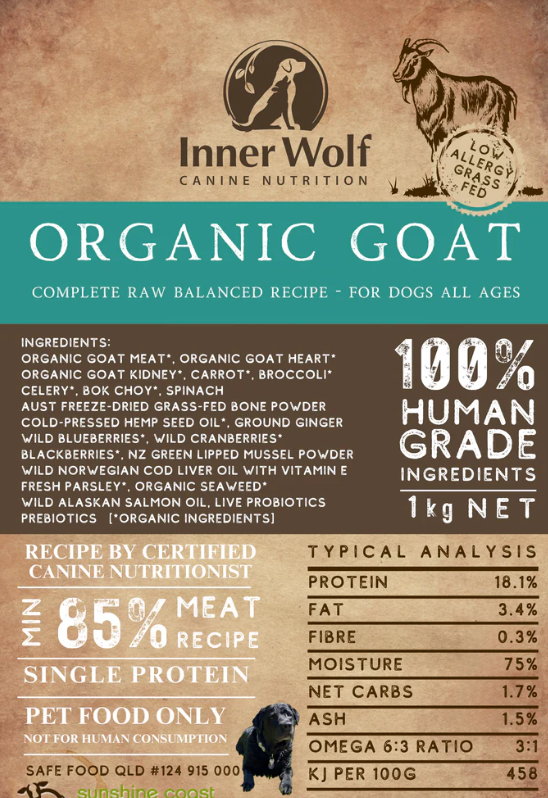 Inner Wolf Organic Goat