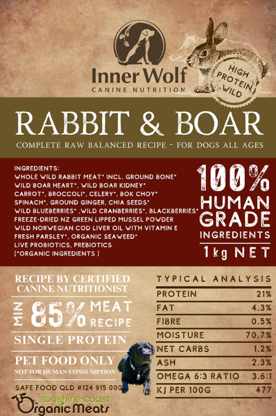 Inner Wolf Rabbit & Boar